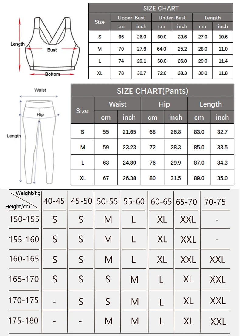 Set de 2 piezas para ejercicio. Top+Leggin BALANCE